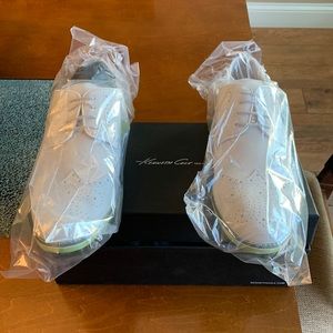 Kenneth Cole Social Ladder suede leather mens wingtips